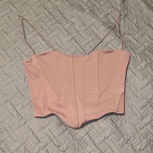 Joah Brown- Contour Corset in Sueded Mauve